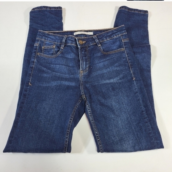 Zara Blue Denim Jeans - Picture 7 of 8